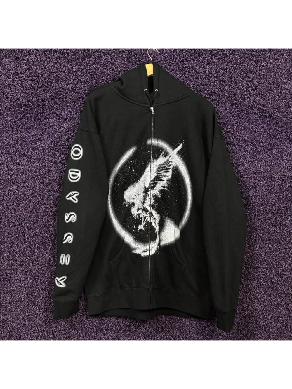 Illenium Odyssey Oversized Zip-Up Hoodie Size Extra Large